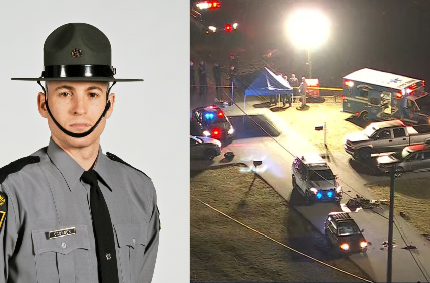  Pennsylvania state police trooper shot and killed during traffic stop in West Caln Twp. Chester County