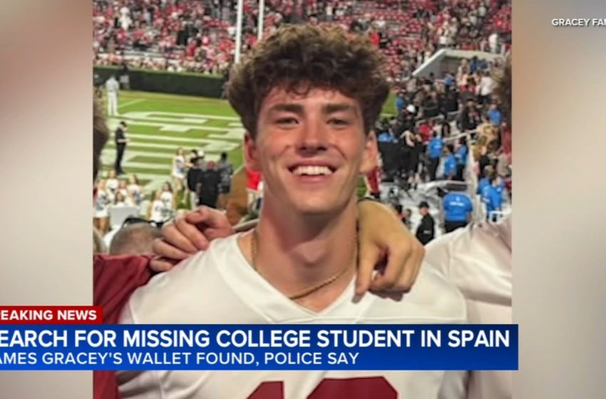 James Gracey missing update: Wallet found of Univ. of Alabama student of Elmhurst found in Barcelona, Spain during spring break