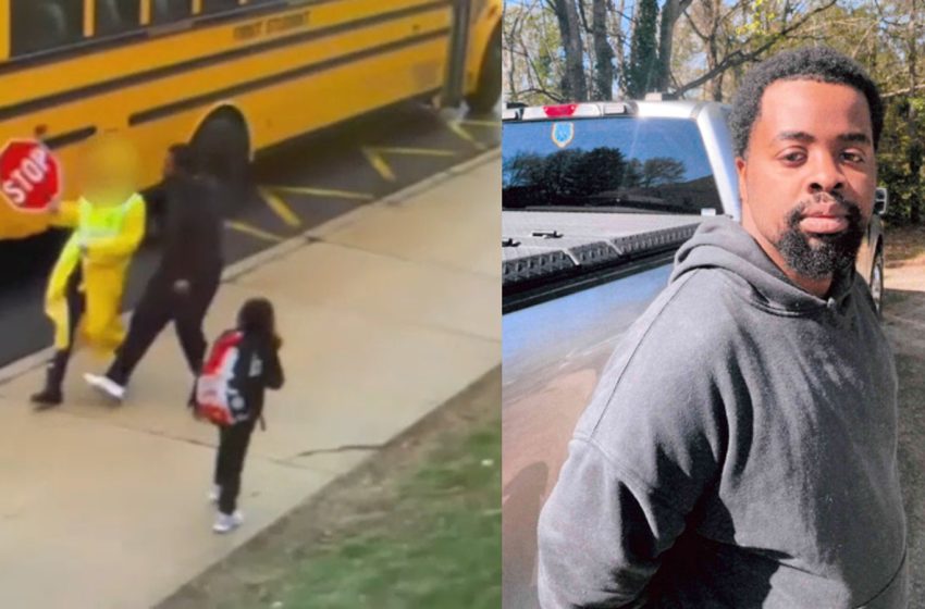  Arrest made after violent attack on crossing guard in Darby, Pa. outside Walnut Street Elementary School that was caught on video