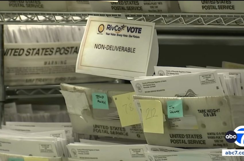  Riverside County sheriff investigates 2025 special election, citing discrepancy in number of votes
