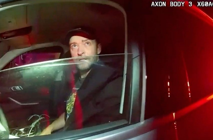  Police video of Justin Timberlake’s 2024 drunken driving arrest released