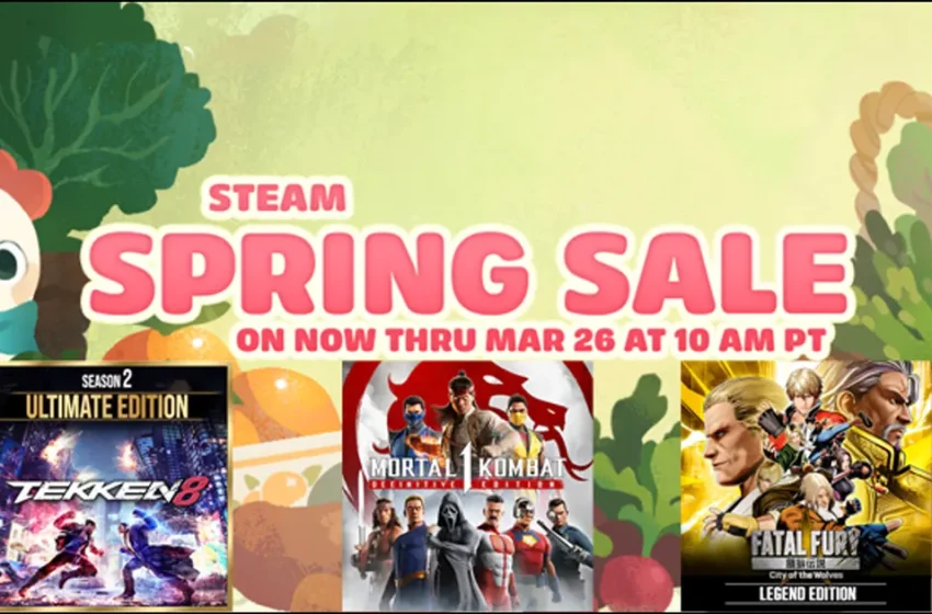  Steam Spring Sale offers over 100 big fighting game deals including Tekken 8, Fatal Fury, and dozens more to check out