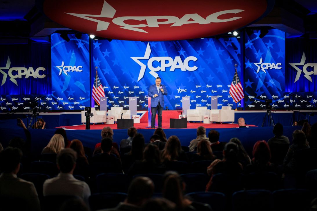 Sen. Ted Cruz (R-Texas) speaks at the Conservative Political Action Conference (CPAC) USA 2026 at the Gaylord Texan Resort and Convention Center, in Grapevine, Texas, on March 28, 2026.