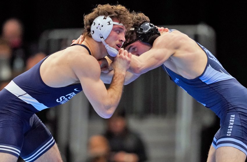  2026 NCAA Wrestling Championships team score standings, fun Penn State stats from day one, full results