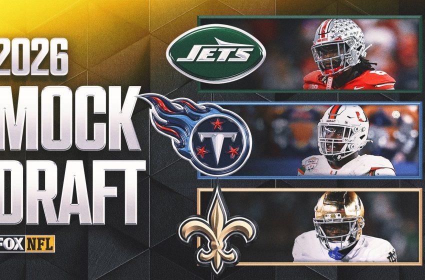  2026 NFL Mock Draft: Edge Rushers Dominate Top 5; Mahomes, Jackson, Allen Get New WRs