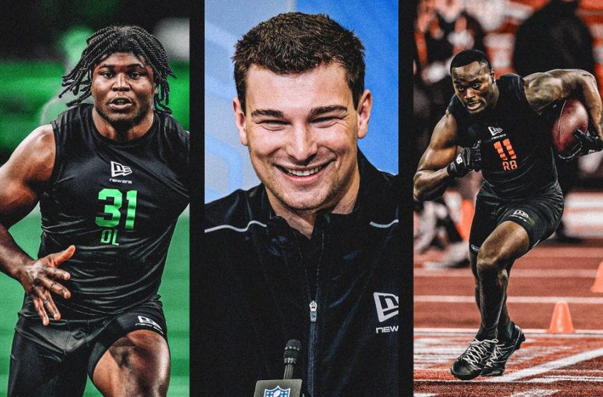  2026 NFL mock draft: Jeremiyah Love joins Fernando Mendoza in top 5 after scouting combine