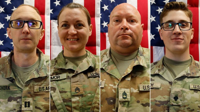  Pentagon identifies four US soldiers killed in war with Iran