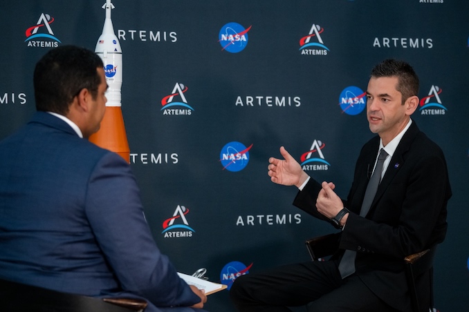  NASA Administrator teases further Artemis program updates in one-on-one interview – Spaceflight Now