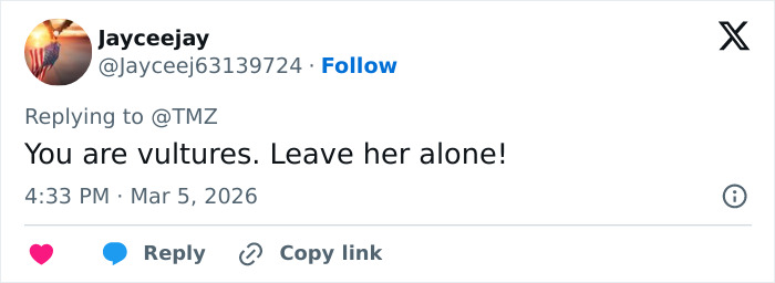Tweet expressing support amid toxic drama related to Savannah Guthrie’s tearful Today Show return controversy. Tweet expressing support amid toxic drama related to Savannah Guthrie’s tearful Today Show return controversy.