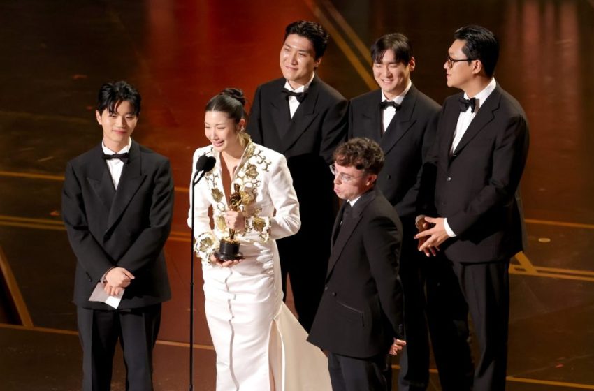  ‘Golden’ From ‘KPop Demon Hunters’ Wins at Oscars, Speech Interrupted
