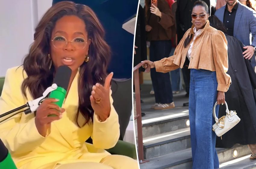  Oprah Winfrey claps back at haters after she’s trolled for ‘90-year-old walk’ at Paris Fashion week