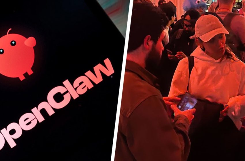  At a lobster-themed event for AI enthusiasts, exuberance with a side of cocktail sauce