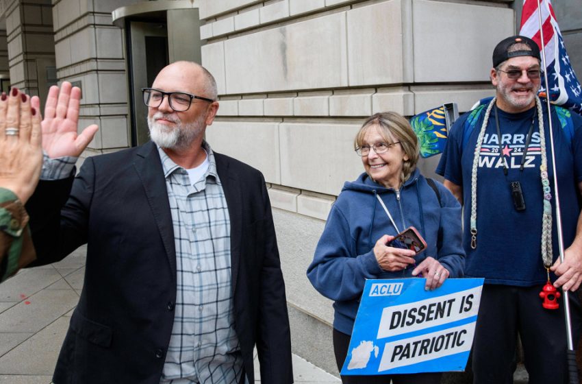  DOJ drops case against veteran arrested after burning American flag near White House