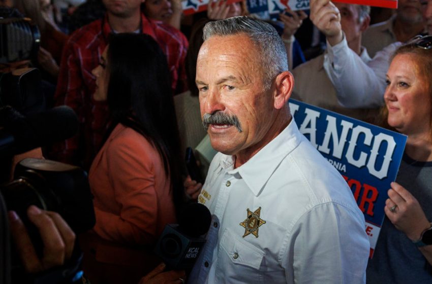  California GOP sheriff who’s running for governor seizes ballots from 2025 election