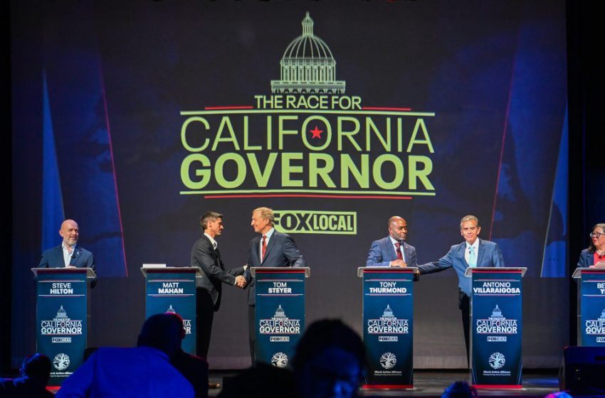  California governor debate canceled after criticism of criteria that excluded candidates of color