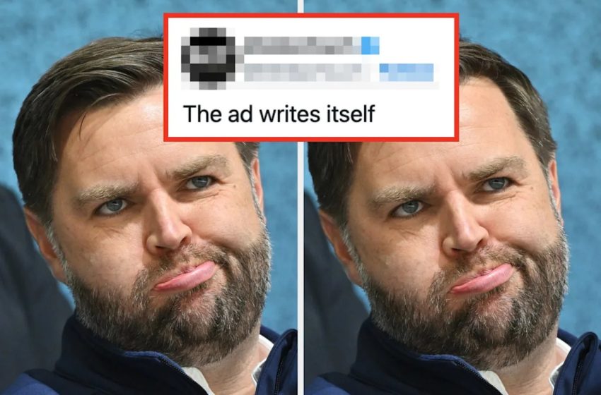  JD Vance’s Gas Price Comment Is Blowing Up In His Face, And People Are Begging Democrats To Use It In An Ad