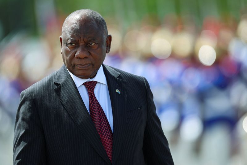  South Africa’s president authorises deployment of 2,200 troops to help fight crime