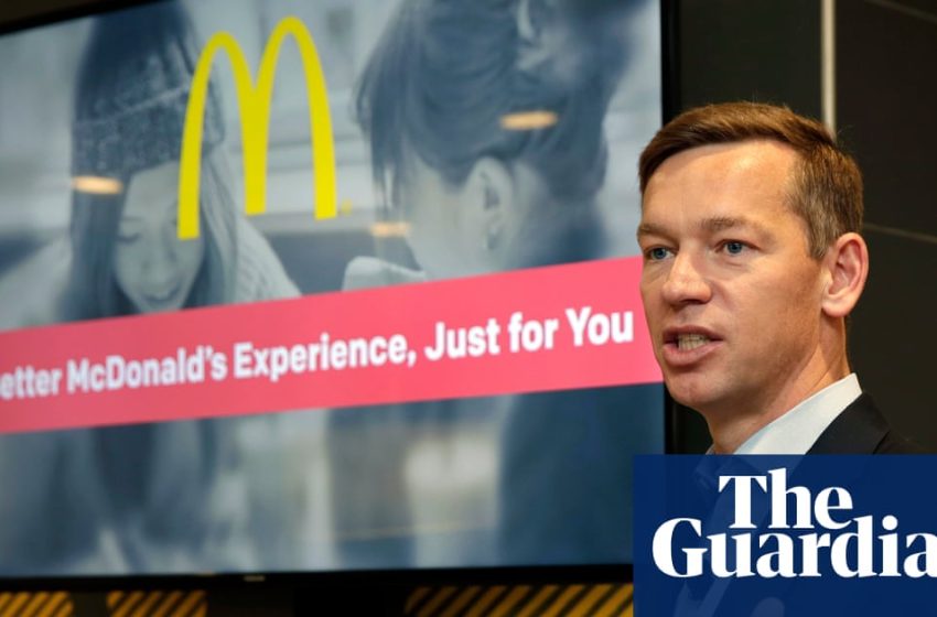  McDonald’s CEO’s awkward taste test sparks mocking online: ‘His aura screams kale salad’ | McDonald’s