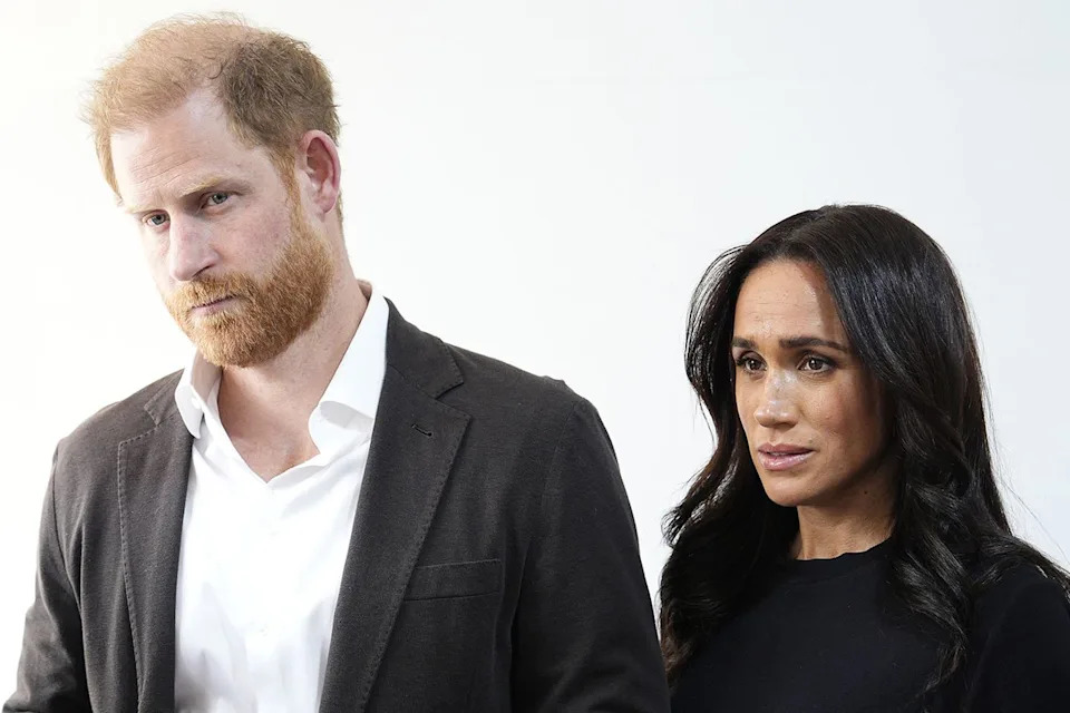 Prince Harry and Meghan Markle on February 26, 2026 in Amman, Jordan.Credit: Aaron Chown/PA Images via Getty
