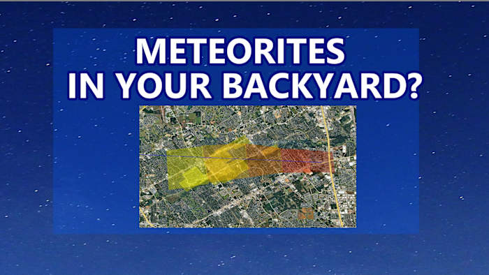  Meteorites may have landed in these Houston-area neighborhoods