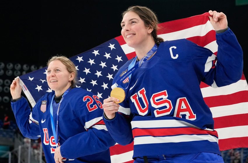  'We thought we'd invite the guys, too': Team USA hockey players join Connor Storrie on 'SNL' – MPR News