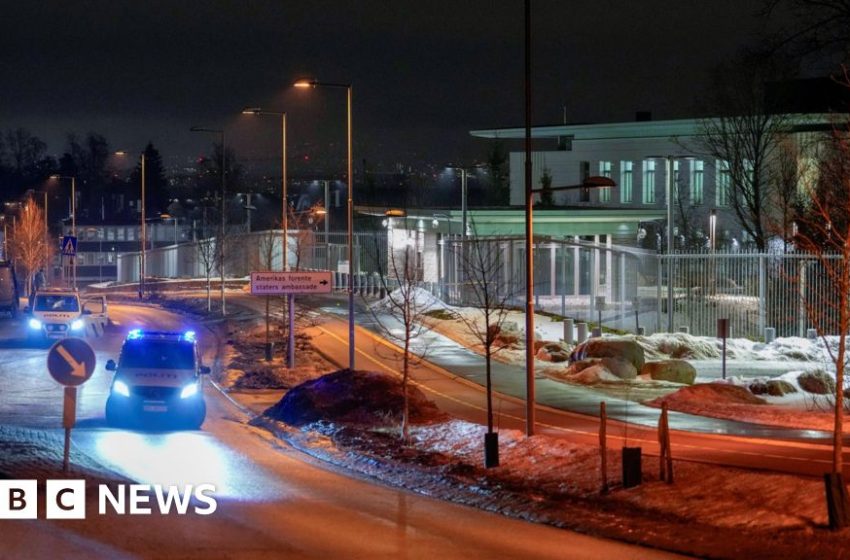  US embassy in Oslo hit by explosion, Norway police say – BBC