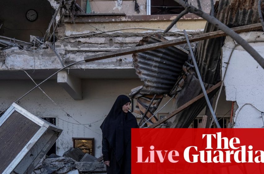  Middle East crisis live: Iran launches strikes on US bases in Gulf; oil prices drop after Trump ‘peace plan’ report | US-Israel war on Iran