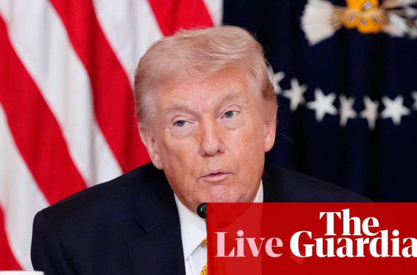  Trump complains about allies and claims US destroyed more than 30 mine-laying ships in strait of Hormuz – US politics live | US news