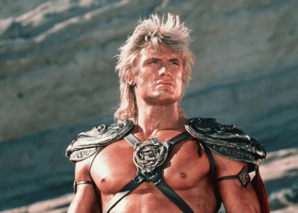 Dolph Lundgren in ‘Masters of the Universe’. -