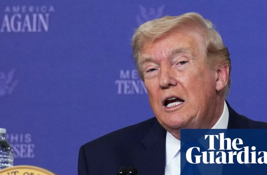  Trump calls voting by mail ‘cheating’ just days after voting by mail | Donald Trump