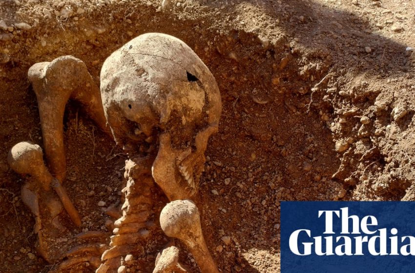  Ancient skeleton unearthed in France is latest to be found sitting upright | France