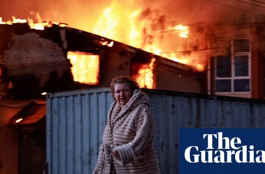  Ukraine war briefing: six people killed as Russia unleashes missile and drone attacks, officials say | Ukraine