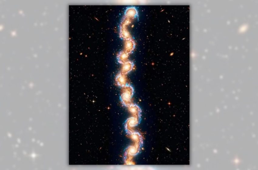  Fact Check: Scientists didn’t release this image allegedly showing ‘Cosmic Vine’ of galaxies. We unearthed the evidence