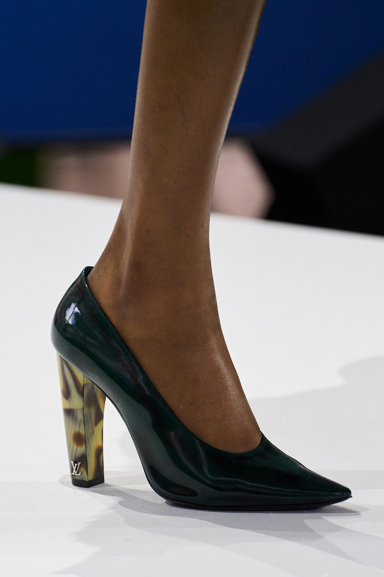 louis vuitton modern pump shoe trend on the runway of their fall/winter 2026 show