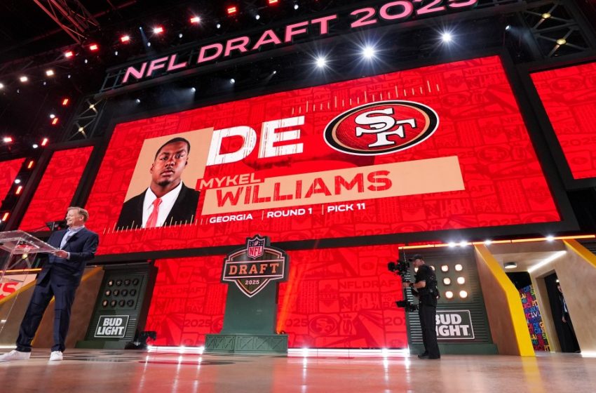  49ers order of draft picks after being awarded 3 comp picks