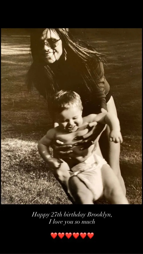 Earlier in the day, Brooklyn’s parents, David and Victoria, penned special birthday tributes via Instagram. victoriabeckham/instagram