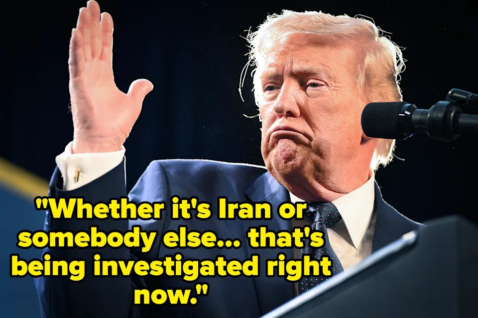 A person at a podium gestures emphatically while speaking into a microphone