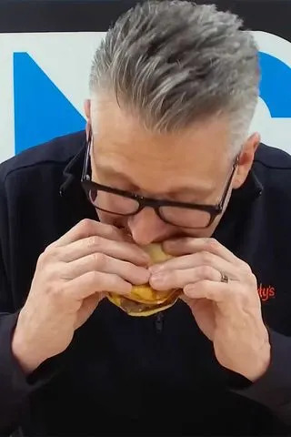 Pete Suerken Wendy's burgerCredit: Wendy's/LinkedIn