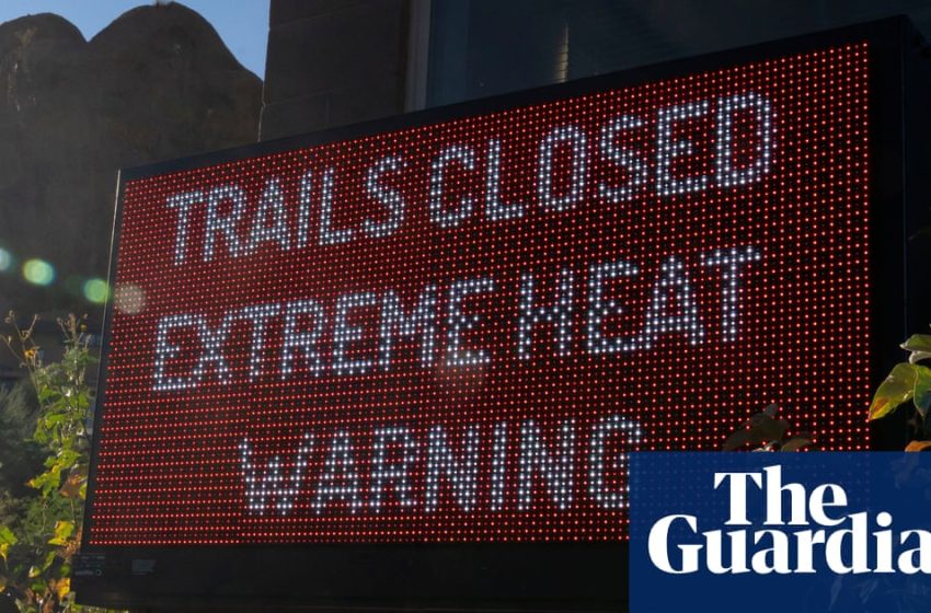  Arizona desert town breaks record for hottest March temperature in US history | US weather