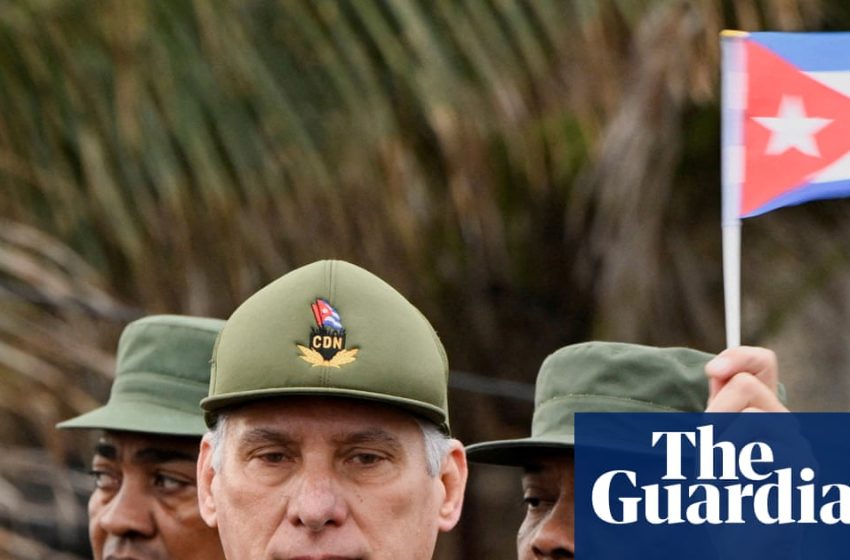  Cuban president confirms talks with Trump officials amid US blockade | Cuba