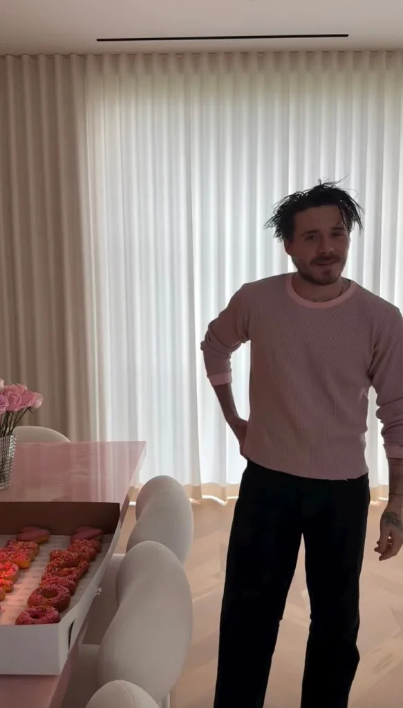 Beckham expressed his gratitude, saying, “Aw, this is so sweet.” Instagram/Nicola Peltz