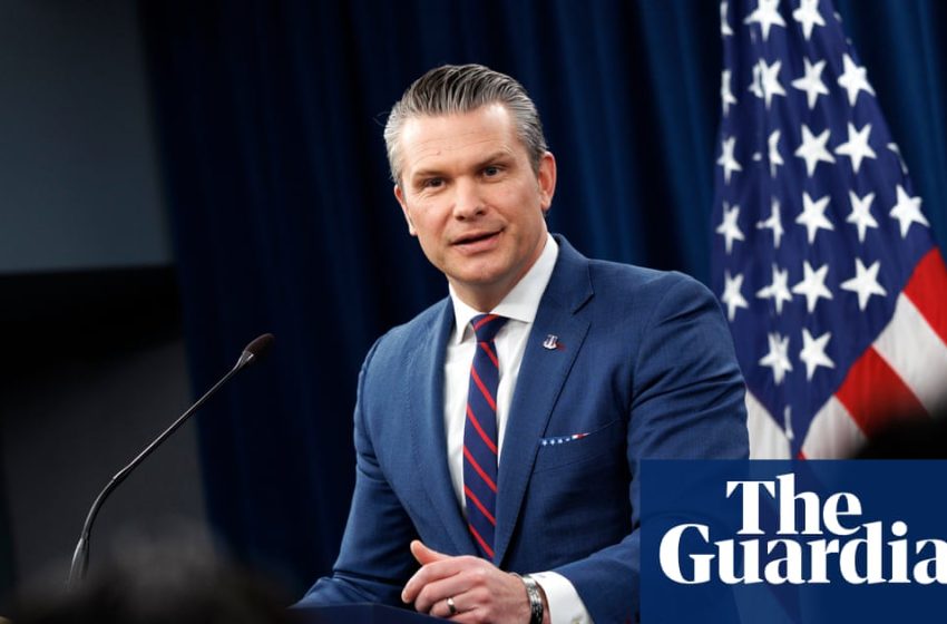  Pete Hegseth sets the tone for Trump’s politically incorrect war on Iran | Pete Hegseth