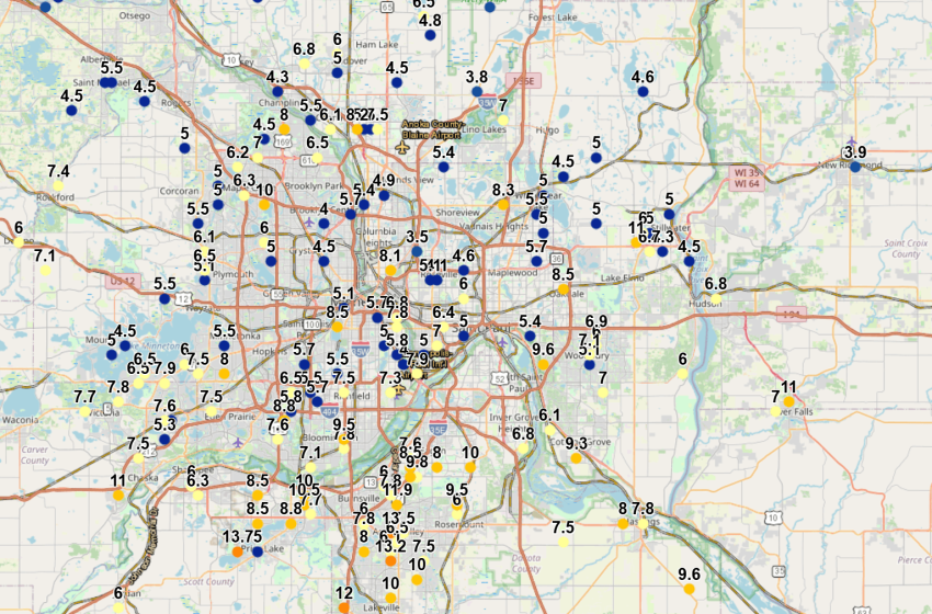  Snow totals stack up as blizzard conditions persist – MPR News