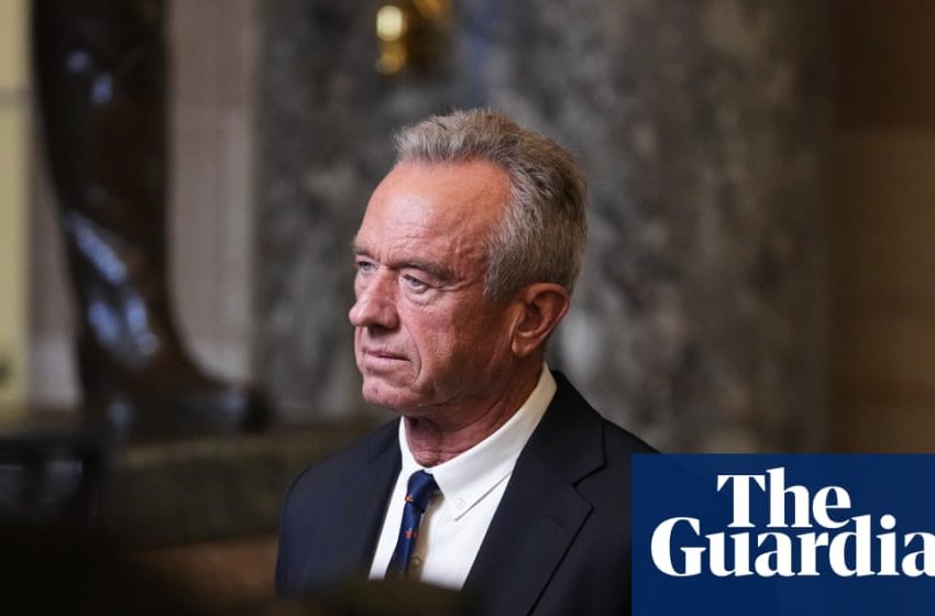  Federal judge blocks RFK Jr’s overhaul of vaccine recommendations | Robert F Kennedy Jr