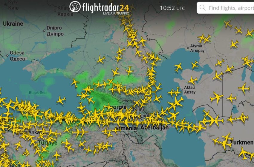  Narrow Flight Corridor Shrinks After Azerbaijan Hit by Drones