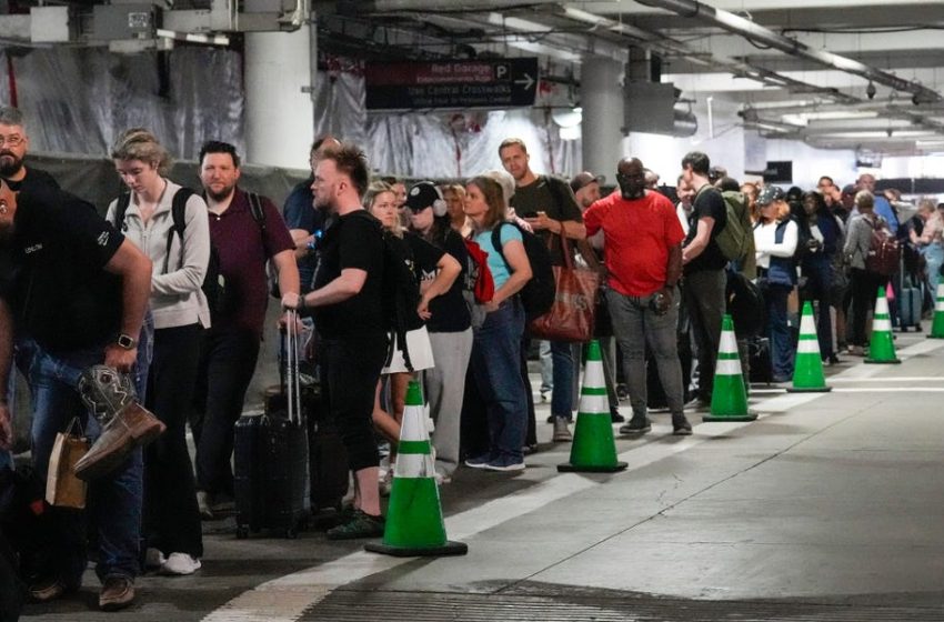  TSA Airport Chaos Amid Partial Government Shutdown: Photos, Wait Times