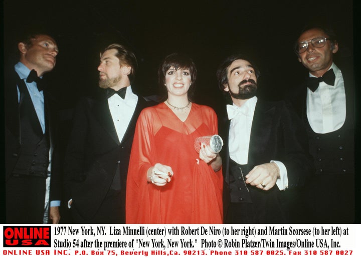 Minnelli and Scorsese hit Studio 54 after the "New York, New York" premiere in 1977.