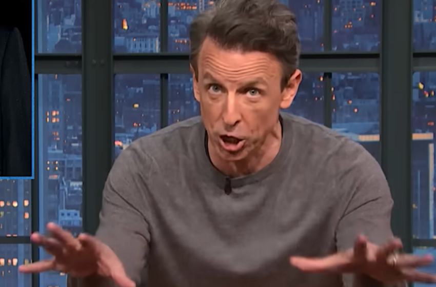  Seth Meyers Gives Terrible Excuse For Trump’s ‘Oatmeal’ Brain War Terminology