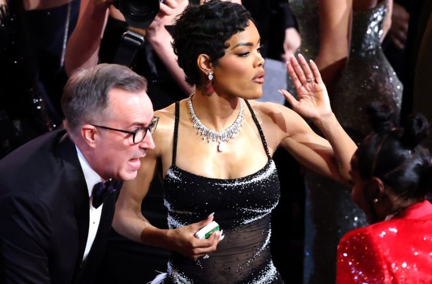  Watch Teyana Taylor Confront A Man In Post-Oscars Dustup
