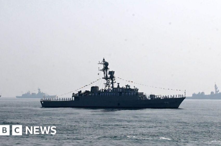  Iris Dena: Torpedoed Iranian warship was offered sanctuary in India – BBC